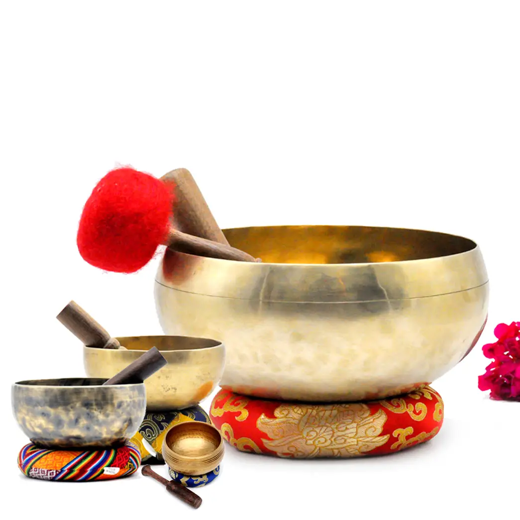 Handcrafted Himalayan singing bowl for meditation and sound healing