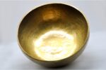 Large handmade standing singing bowl made in Nepal for grounding and sound healing