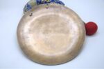 Mantra Carved Tibetan Gong – Handmade Gong for Chakra Healing and Meditation – Sacred Symbols – Deep Resonant Sound – From Nepal