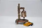 Tibetan Prayer Wheel with incense holder and burner – handcrafted in Nepal