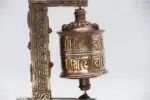 Tibetan Prayer Wheel with incense holder and burner – handcrafted in Nepal