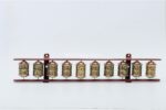 10-in-1 Tibetan Prayer Wheel – Wall Hanging & Tabletop – Handmade in Nepal