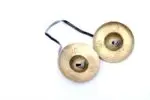Dragon Embossed Tingsha Cymbals – handcrafted from a traditional 7-metal alloy with detailed dragon engravings, producing a clear, high-pitched tone ideal for meditation, energy clearing, and spiritual rituals.