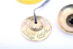 2.5 Inch Om Namah Shivaya Tingsha – Engraved Tibetan Meditation Chimes Handmade in Nepal