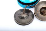 Prime Quality Tibetan Tingsha Cymbals – Hand-tuned meditation chimes made from a 7-metal alloy for clear, resonant sound during yoga and mindfulness practice