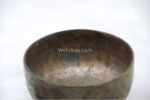 Antique Tibetan Thadobati singing bowl with straight walls and flat base – 4 inch Himalayan bowl