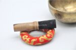 5-Inch Jhumka Full Moon Singing Bowl handmade in Nepal for chakra healing and meditation
