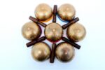 7 Chakra Healing Singing Bowl Set of 7 – Natural Finish with Engraved Chakra Symbols – Handmade in Nep