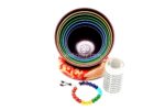 7 Chakra Healing Singing Bowl Set of 7 – Handmade in Nepal with color painted chakra symbols